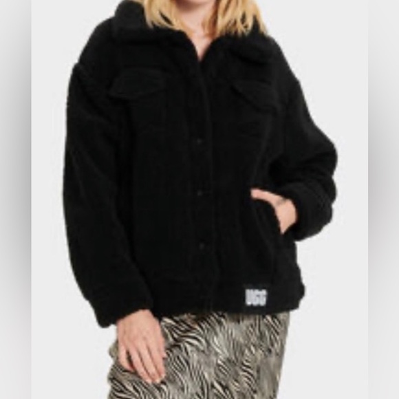 UGG FRANKIE SHERPA TRUCKER JACKET - Picture 1 of 4